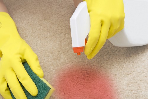 Professional rug cleaning service in Shepherdsbush restoring a living room rug