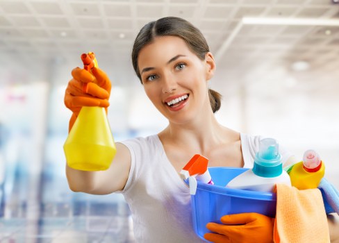 Commercial cleaners in Shepherdsbush maintaining a clean office space