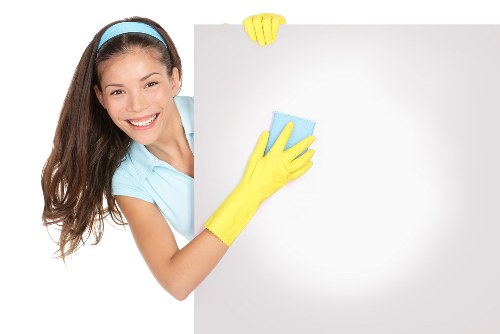 SSL-encrypted oven cleaning checkout on a laptop